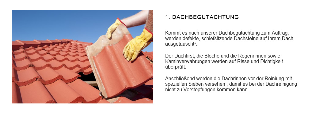 Dachbegutachtungen wie auch Dachinspektion für 71093 Weißbach