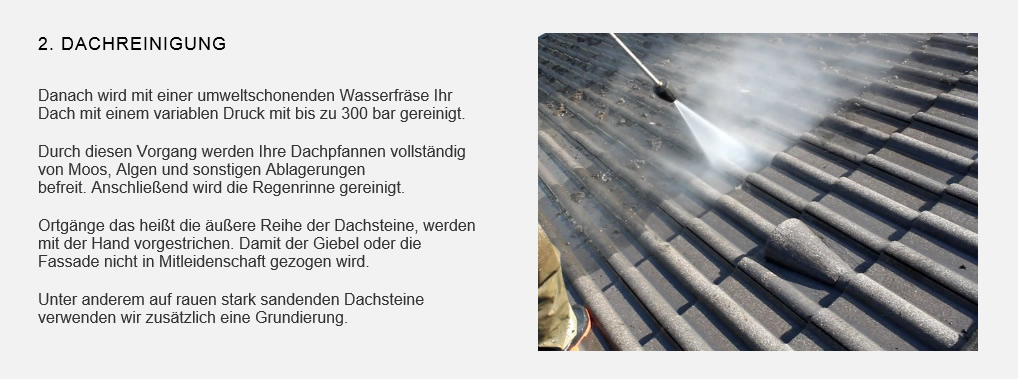 Dachreinigung wie auch Dachsäuberung aus  Haiterbach